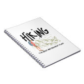 ハイキング – 退職最高の計画のハイキング ノートブック (右側)