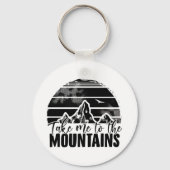 ハイキング Mountain Hikers登山ギフトアイディア キーホルダー (正面)