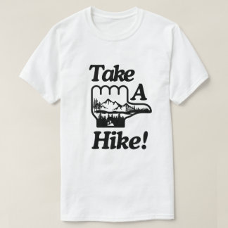 ハイキングTシャツを着る Tシャツ