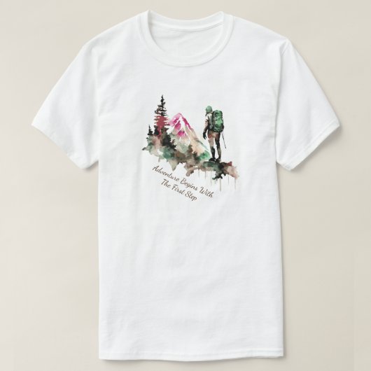 ハイキングTシャツ Tシャツ (デザイン正面)