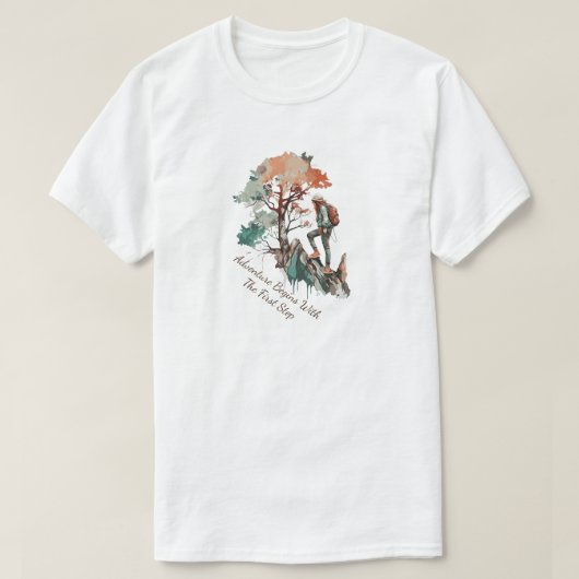 ハイキングTシャツ Tシャツ (デザイン正面)