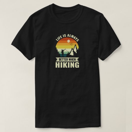 ハイキングTシャツ Tシャツ (デザイン正面)