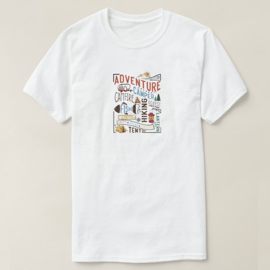 ハイキングTシャツ Tシャツ (デザイン正面)