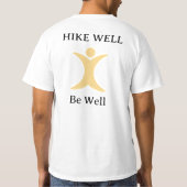 ハイキングWell Be Tシャツ (裏面)