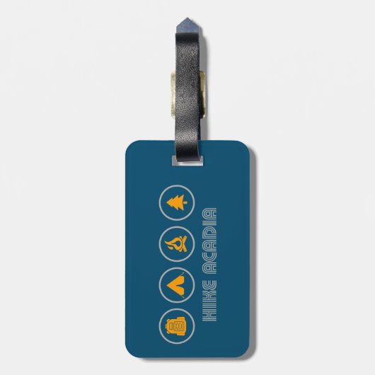 ハイクアカディアメイン ラゲッジタグ (裏面縦)