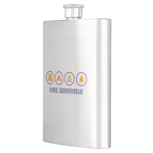 ハイクアシェヴィルノースカロライナ フラスク (左)