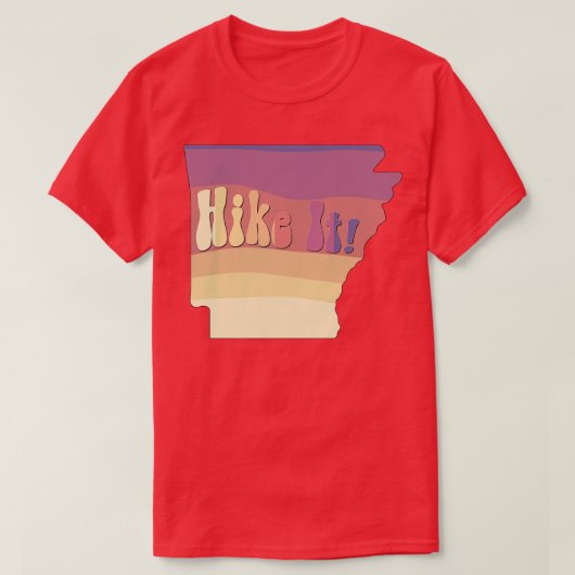 ハイクアーカンソーデザインTシャツ Tシャツ (デザイン正面)