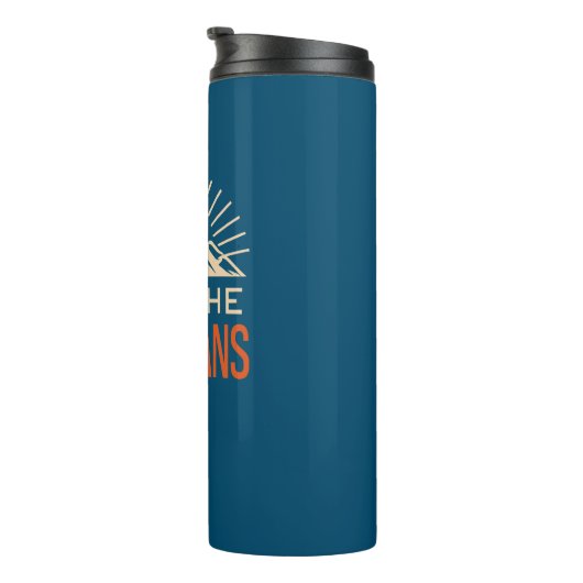 ハイクザサンファンマウンテンズ日が差すこと タンブラー (回転右)