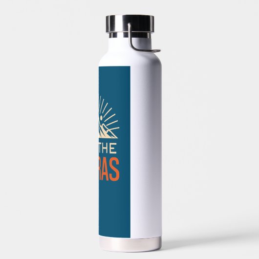 ハイクザシエラスカリフォルニア日が差すこと ウォーターボトル (左面)