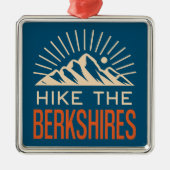 ハイクザベルクシャーレスマサチューセッツ日が差すこと メタルオーナメント (正面)
