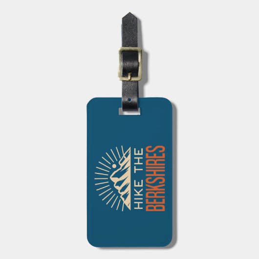 ハイクザベルクシャーレスマサチューセッツ日が差すこと ラゲッジタグ (正面縦)