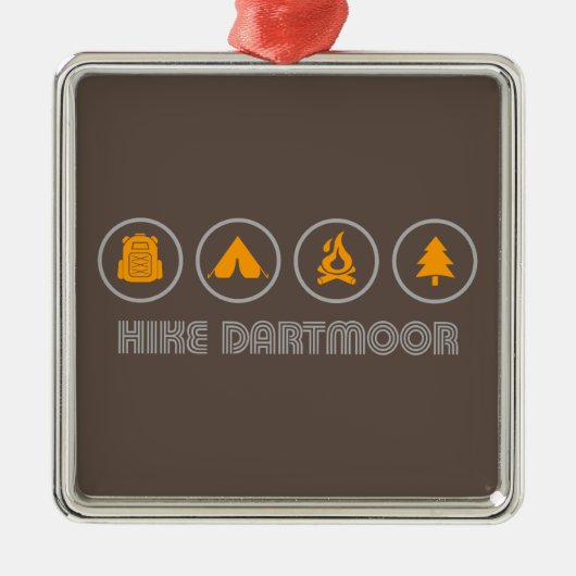 ハイクダートムーア国立公園 メタルオーナメント (正面)
