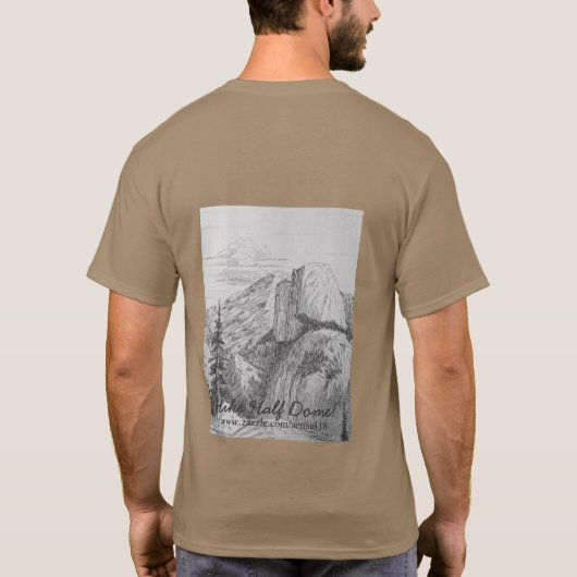 ハイクハーフドームTシャツ Tシャツ (裏面)