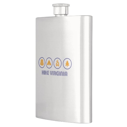 ハイクバージニア フラスク (左)