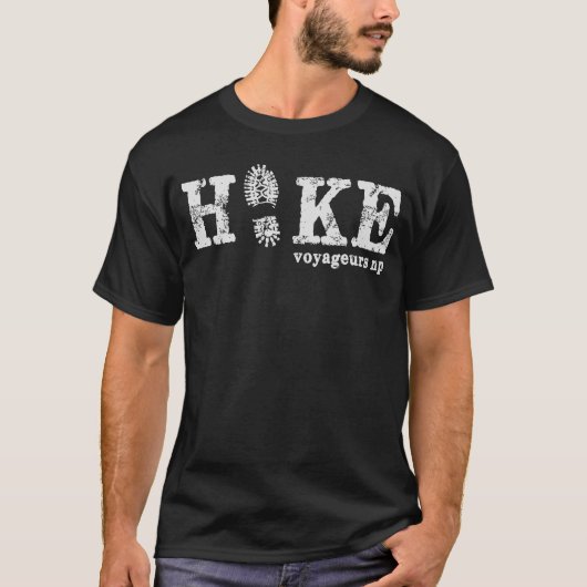 ハイクボイジャーズ国立公園 Tシャツ (正面)