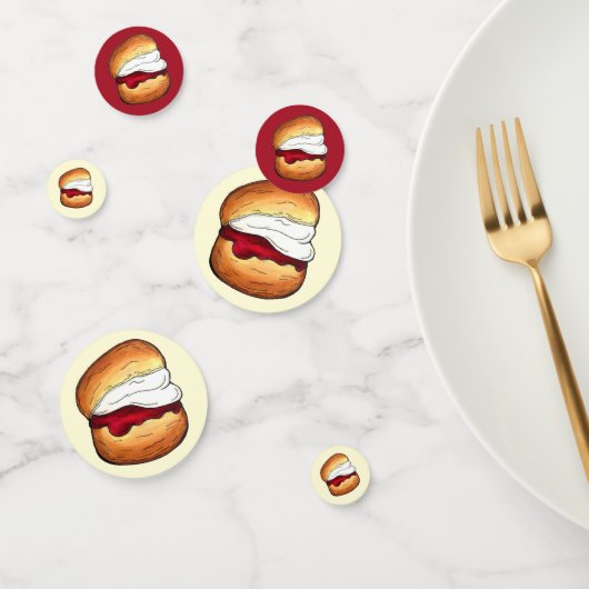 ハイクリームティースコーンジャムUKイギリスベーカリー食品 コンフェッティ (グループ)