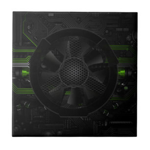 ハイクールテクモダンデザインリアリスティックComputer Core タイル