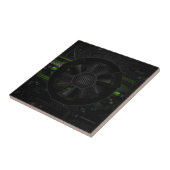 ハイクールテクモダンデザインリアリスティックComputer Core タイル (側面)