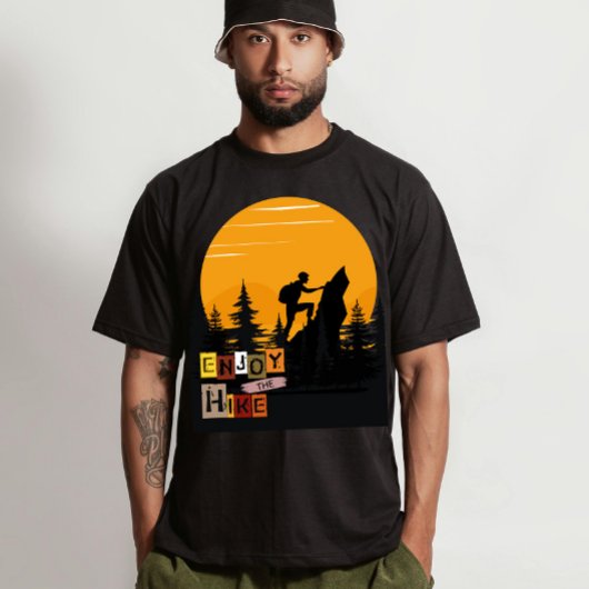 ハイク楽しむト旅行 Tシャツ