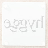 ハイゲガラスコースター ガラスコースター (裏面)