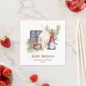 ハイゲクリスマスキュート格言ノルディックホリディーズ スタンダードカクテルナプキン (インサイチュ)