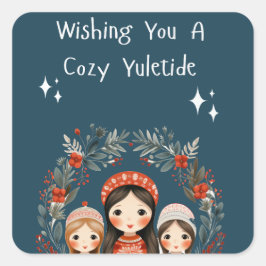 ハイゲクリスマスマザー&クルーズリース スクエアシール