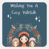 ハイゲクリスマスマザー&クルーズリース スクエアシール (正面)