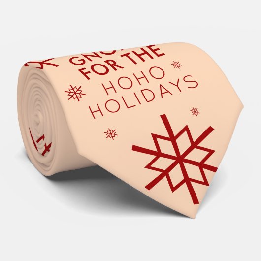 ハイゲクリスマス格言フォーザホリデーズスノーフレーク ネクタイ (ロール)