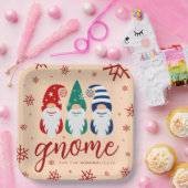 ハイゲクリスマス格言フォーザホリデーズスノーフレーク ペーパープレート (パーティー)