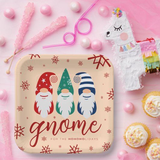 ハイゲクリスマス格言フォーザホリデーズスノーフレーク ペーパープレート (パーティー)