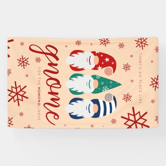 ハイゲクリスマス格言フォーザホリデーズスノーフレーク 横断幕 (横)