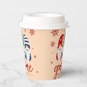 ハイゲクリスマス格言フォーザホリデーズスノーフレーク 紙コップ (右)