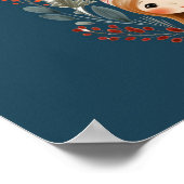 ハイゲクリスマス母娘リース ポスター (角)