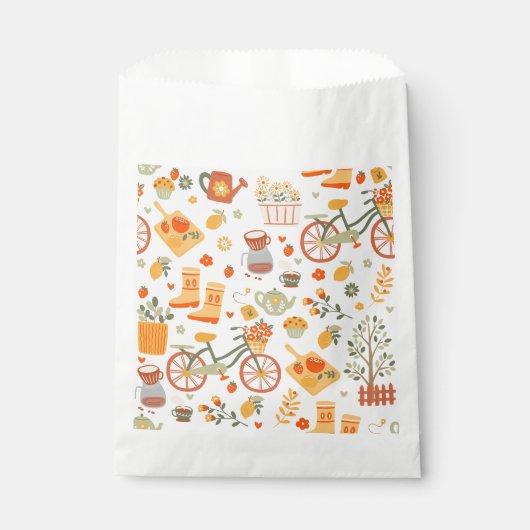 ハイゲコテージコア茶ガーデン自転車 フェイバーバッグ (正面)
