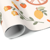 ハイゲコテージコア茶ガーデン自転車 ラッピングペーパー (ロールコーナー)