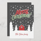 ハイゲスタイルメリークリスマス シーズンカード (正面/裏面)