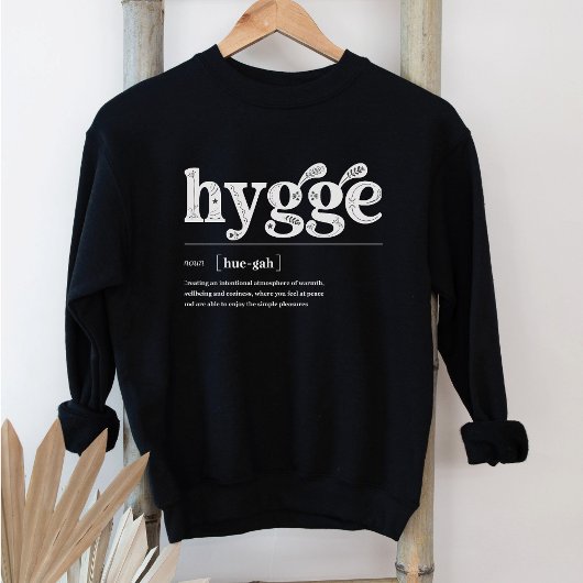 ハイゲデフィニションデンマーク引用文ノルディックコージーシーズン スウェットシャツ