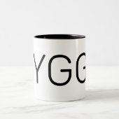 ハイゲブラック ツートーンマグカップ (中央)