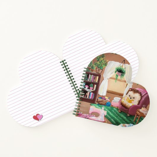 ハイゲヘッジホッグノートブック ノートブック (内部)