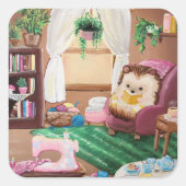 ハイゲヘッジホッグ スクエアシール (正面)