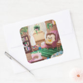 ハイゲヘッジホッグ スクエアシール (封筒)