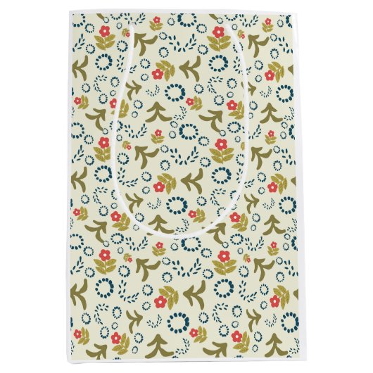 ハイゲホリデーパターンno.1抱き枕 ミディアムペーパーバッグ (正面)