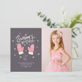 ハイゲミッテンスクリスマスホリデーフラットカード シーズンカード (スタンド正面)