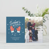 ハイゲミッテンスクリスマスホリデーフラットカード シーズンカード (スタンド正面)