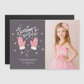 ハイゲミッテンスクリスマスホリデー磁気カード (正面/裏面)