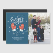 ハイゲミッテンスクリスマスホリデー磁気カード (正面/裏面)