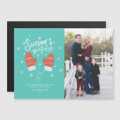 ハイゲミッテンスクリスマスホリデー磁気カード (正面/裏面)