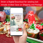 ハイゲミッテンズアンドココアウィンターブライダルシャワー 招待状