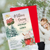 ハイゲミッテンズアンドココアウィンターブライダルシャワー 招待状