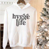 ハイゲライフコージーデンマーク引用文ノルディックタイポグラフィLt パーカ